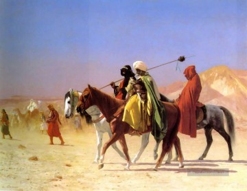  gerome - Araber die Wüste Arabien Jean Leon Gerome Kreuzung